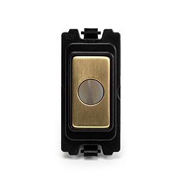 Soho-Lighting-Brushed-Brass-Flex-Outlet-Grid-Module