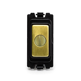 Soho-Lighting-Brushed-Brass-Flex-Outlet-Grid-Module