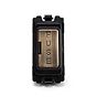 Soho Lighting Antique Brass Fused Connection Unit RM-Grid Switch Module