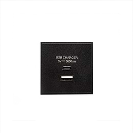 Black USB C Euro Module
