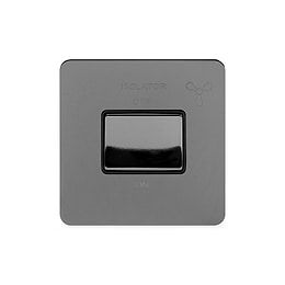 Black Nickel Extractor Fan Isolator Switch