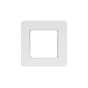 Soho Lighting White Metal Flat Plate LED Stair Light - Cool White 