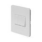 Soho Lighting White Metal Flat Plate 10A 3 Gang 2 Way Light Switch