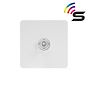 White Metal Smart Light Switch
