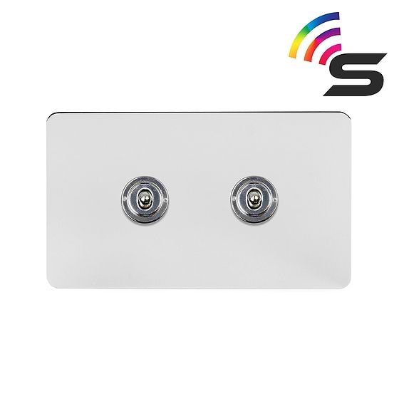 Polished Chrome Smart Light Switch
