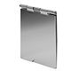 Soho Lighting Polished Chrome Black Insert Flat Plate 2 x25mm EM-Euro Module Floor Plate