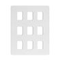 9 gang grid plate