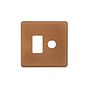 Soho Lighting Antique Copper 2 Gang 1RM+1CM Dual Module Grid Switch Plate