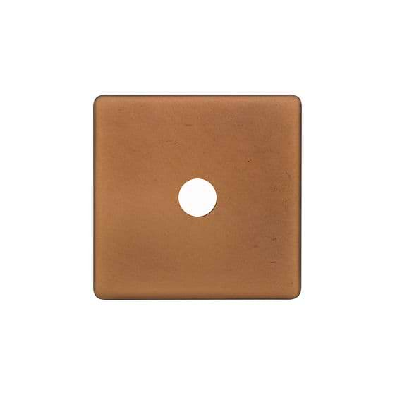 Soho Lighting Antique Copper 1 Gang CM Circular Module Grid Switch Plate