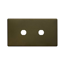 Bronze Circular Module Grid Switch