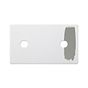 Soho Lighting Primed Paintable 2 Gang (Lg Plt) CM Circular Module Grid Plate