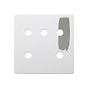 Soho Lighting Primed Paintable 5 Gang CM Circular Module Grid Plate