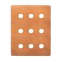 Soho Lighting Antique Copper 9 Gang CM Circular Module Grid Switch Plate