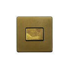 Old Brass Extractor Fan Isolator Switch
