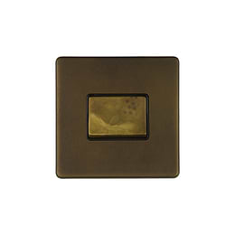 Vintage Brass Extractor Fan Isolator Switch

