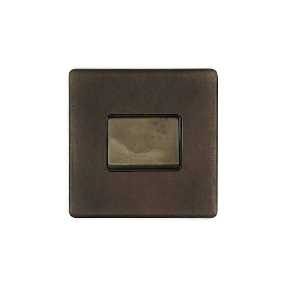 Soho Lighting Vintage Brass 3-Pole Extractor Fan Isolator Switch