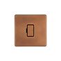 Soho Lighting Antique Copper 13A Double Pole Unswitched Fused Connection Unit (FCU)