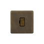 Soho Lighting Vintage Brass 13A Double Pole Unswitched Fused Spur (FCU)