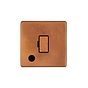 Soho Lighting Antique Copper 13A Unswitched Fused Connection Unit (FCU) Flex Outlet