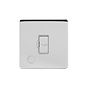 Soho Lighting Polished Chrome 13A Unswitched Connection Unit Flex Outlet Wht Ins Screwless