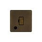 Soho Lighting Vintage Brass 13A Unswitched Fused Connection Unit (FCU) Flex Outlet