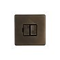 Soho Lighting Vintage Brass 13A Double Pole Switched Fused Spur (FCU)