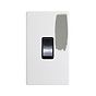 Soho Lighting Primed Paintable 45A 1 Gang Double Pole Switch Double Plate with Black Switch 