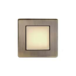 Soho Lighting Antique Brass LED Stair Light - Warm White 