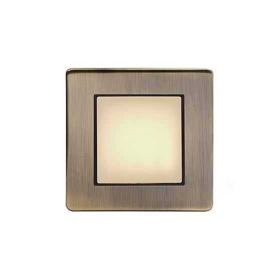 Soho Lighting Antique Brass LED Stair Light - Warm White 