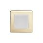 Soho Lighting Brushed Brass LED Stair Light - Warm White 