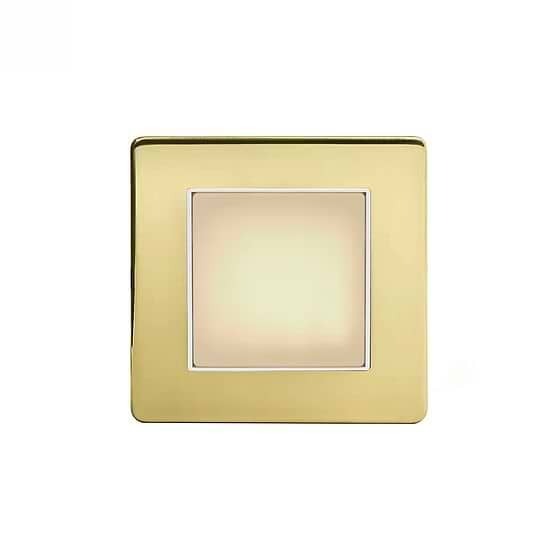 Soho Lighting Brushed Brass LED Stair Light - Warm White 