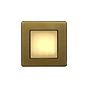 Soho Lighting Old Brass LED Stair Light - Warm White 