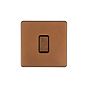 Antique Copper 1 Gang Light Switch

