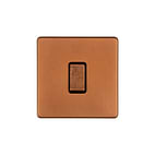 Antique Copper 1 Gang Light Switch