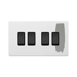 4 Gang Intermediate Paintable Switch