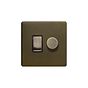 Bronze Dimmer Rocker Combo Switch
