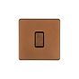 Soho Lighting Antique Copper 1 Gang Retractive Switch