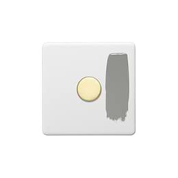 Paintable 1 Gang Dimmer Switch
