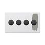 4 Gang Paintable Dimmer Switch