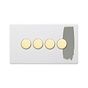 Paintable 4 Gang Dimmer Switch
