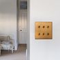 Soho Lighting Antique Gold 6 Gang Toggle Light Switch 20A 2 Way