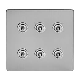 6 Gang Toggle Switch