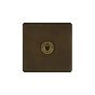 Soho Lighting Vintage Brass 1 Gang Intermediate Toggle Switch