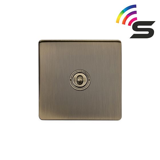 Antique Brass Smart Light Switch
