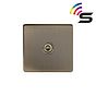 Soho Lighting Antique Brass 1 Gang 150W Zigbee Smart Toggle Switch