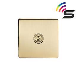 Brushed Brass Smart Light Switch
