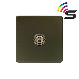 Soho Lighting Bronze 1 Gang 150W Zigbee Smart Toggle Switch