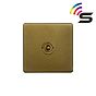 Soho Lighting Old Brass 1 Gang 150W Zigbee Smart Toggle Switch