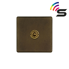 Vintage Brass Smart Light Switch
