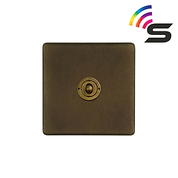 Vintage Brass Smart Light Switch
